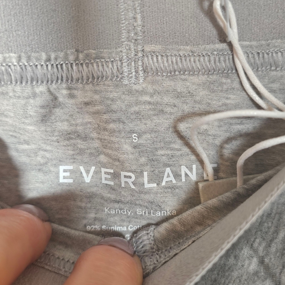 Everlane The Cotton High Waisted Boy Brief Underwear in Grey•Size S•NWT! - Picture 5 of 8